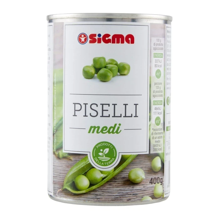 Sigma Piselli medi 400 g